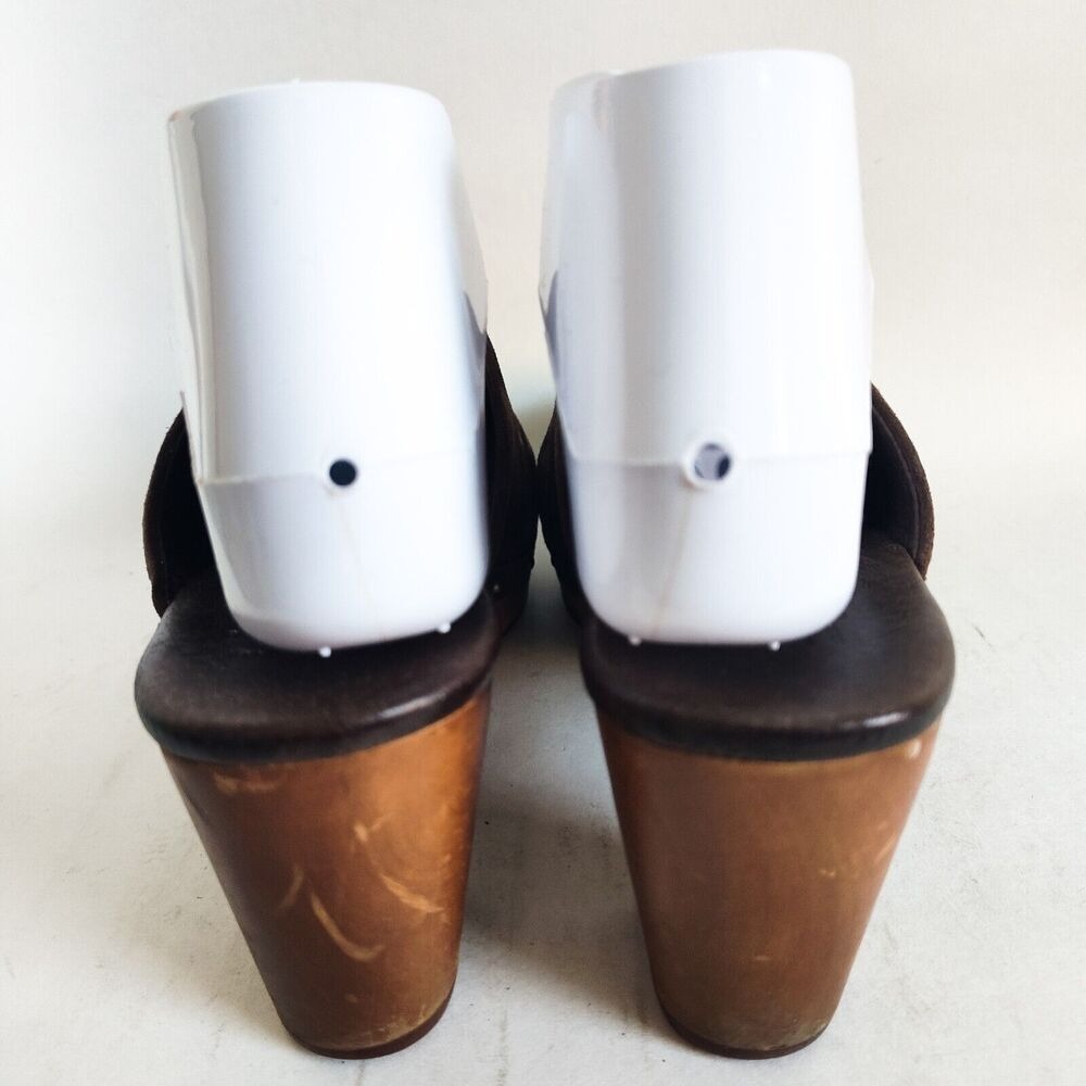 UGG Brown Suede Clogs - Picture 6 of 10